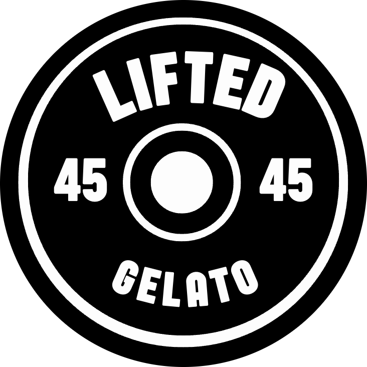 Bundle of five assorted Lifted Gelato stickers